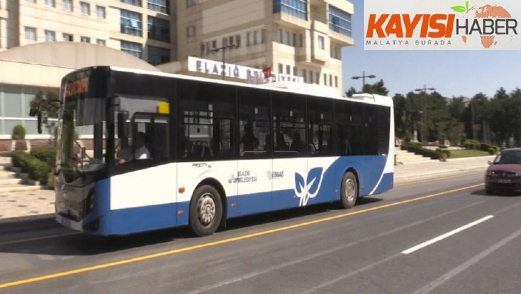 Elazığ'da, toplu taşıma araçları bayramda ücretsiz