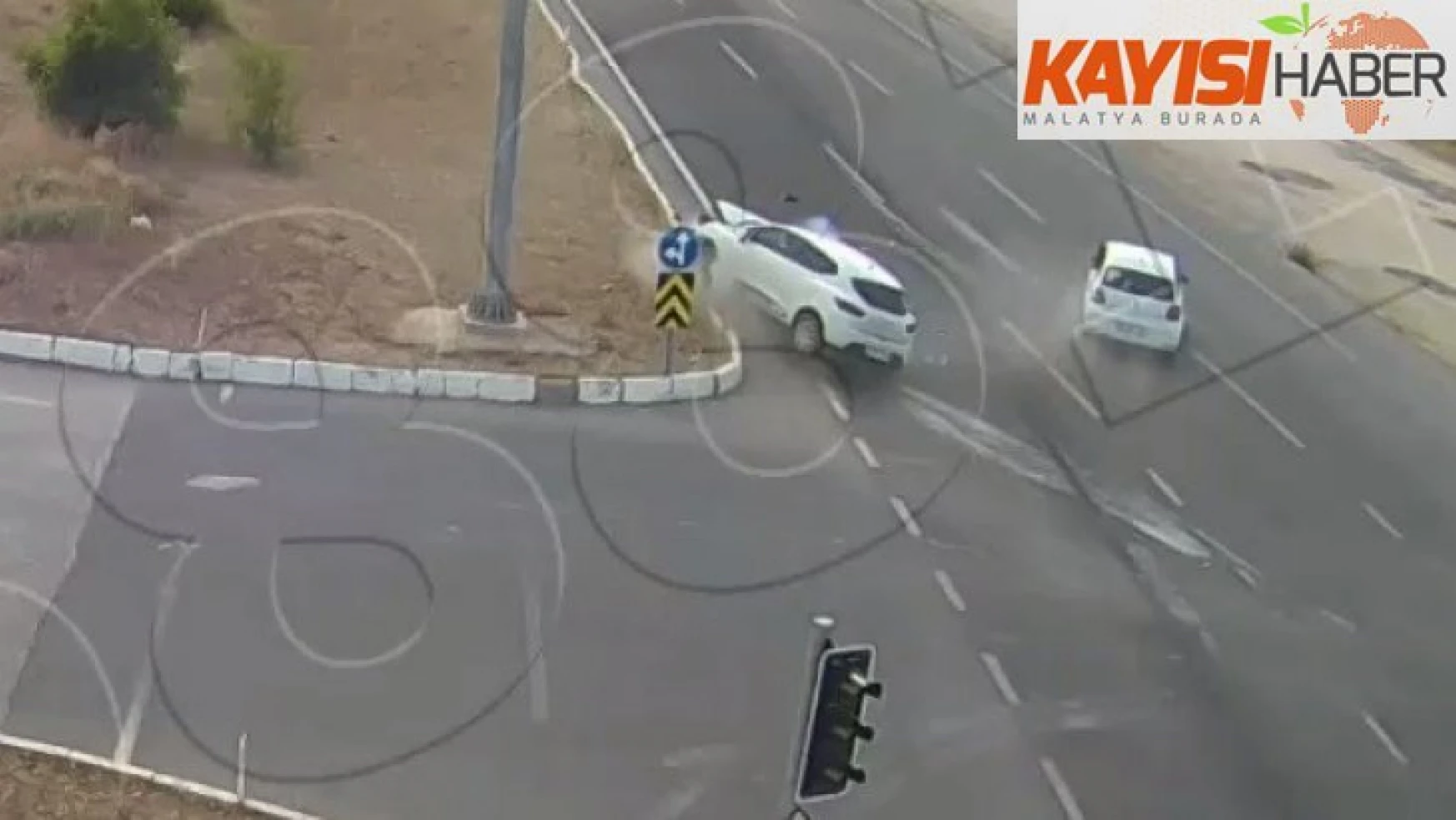 Elazığ'daki kazada 10 kişi yaralanmıştı, o anların görüntüsü çıktı