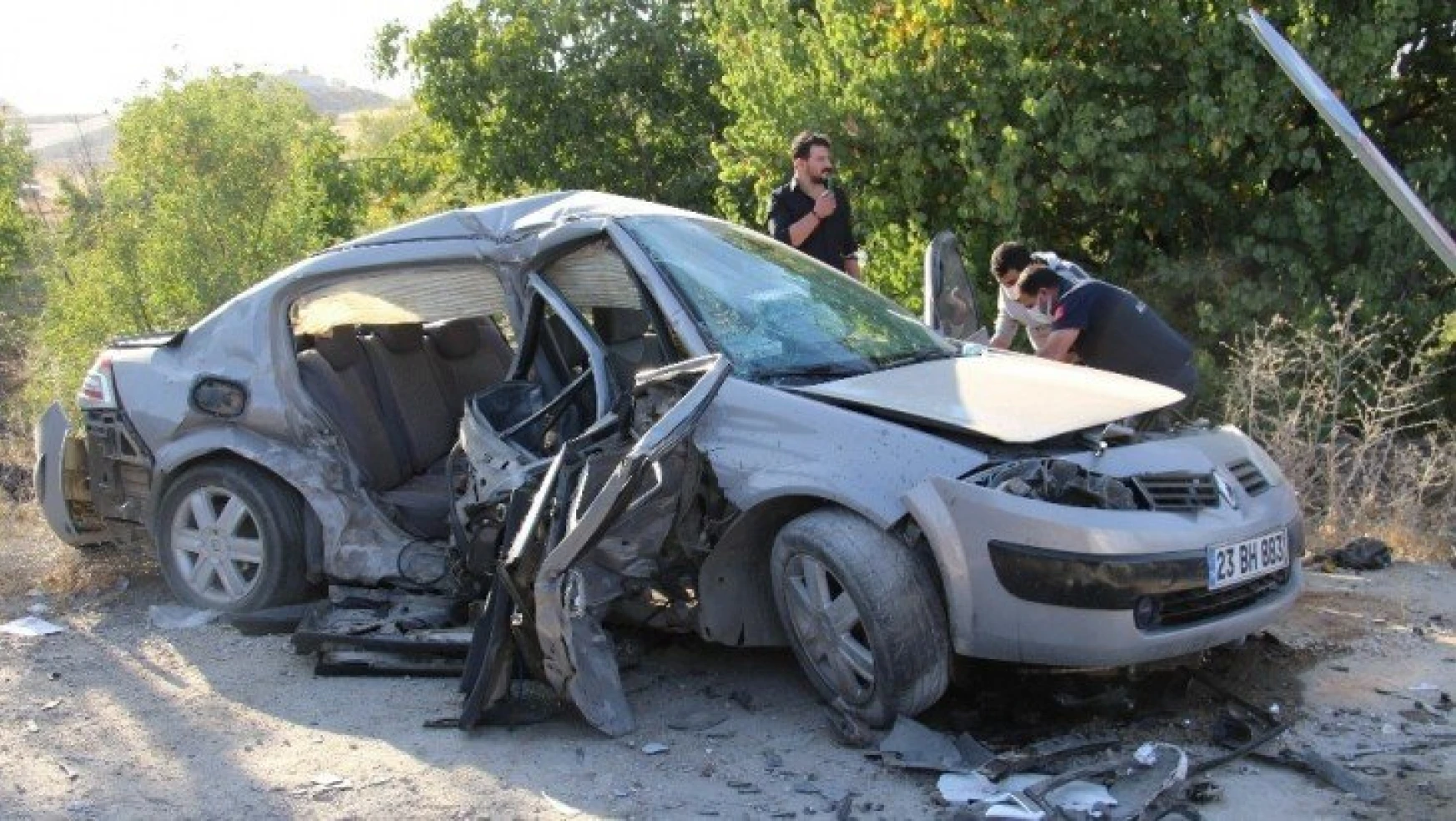 Elazığ'daki kazada 2 kişi hayatını kaybetti
