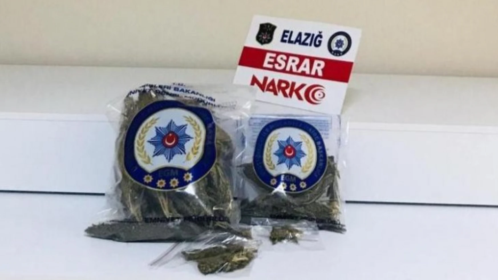 Elazığ'daki uyuşturucu operasyonu: 3 tutuklama