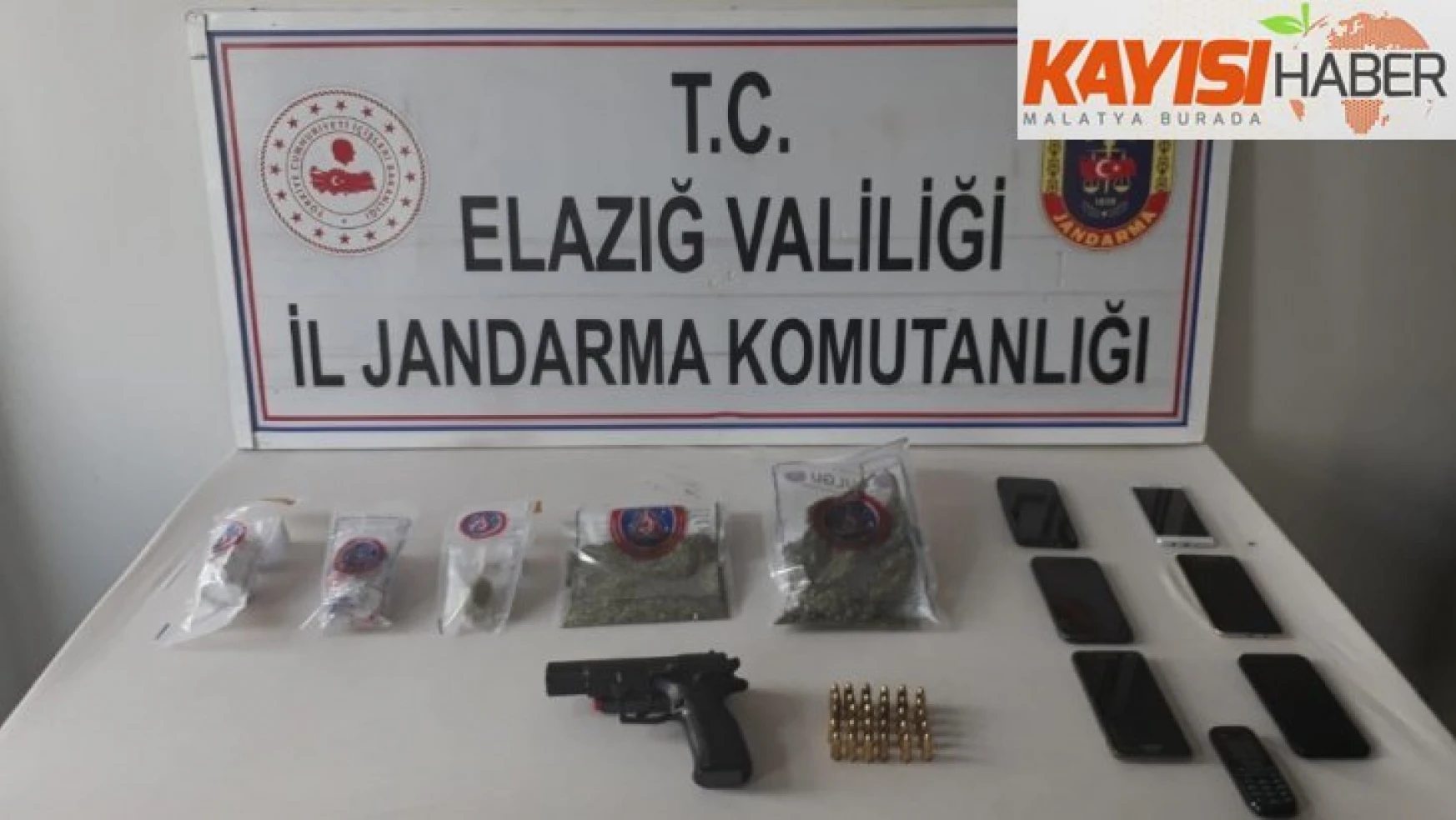 Elazığ merkezli 2 ilde uyuşturucu operasyonu: 6 tutuklama