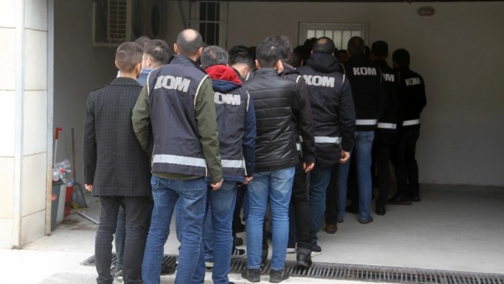 Elazığ'da FETÖ operasyonu: 15 şüpheli adliyeye sevk edildi