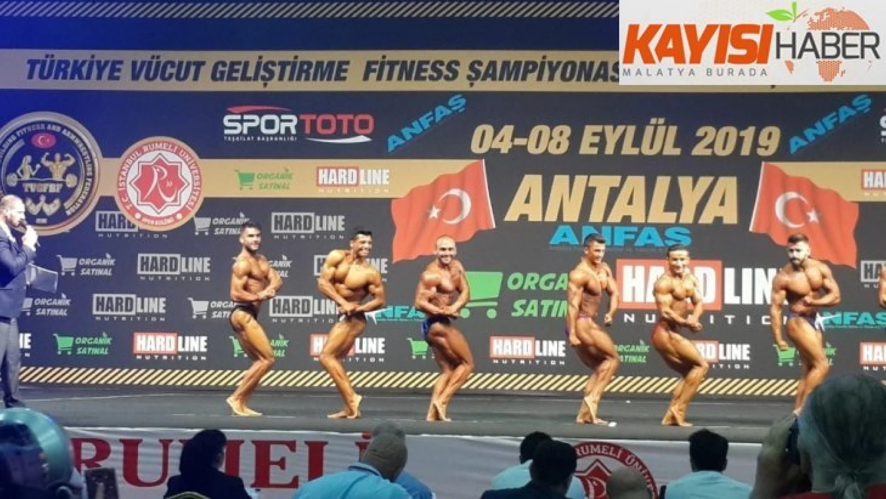 Furkan Yassıkaya, Türkiye Vücut Geliştirme Şampiyonasında derece elde etti