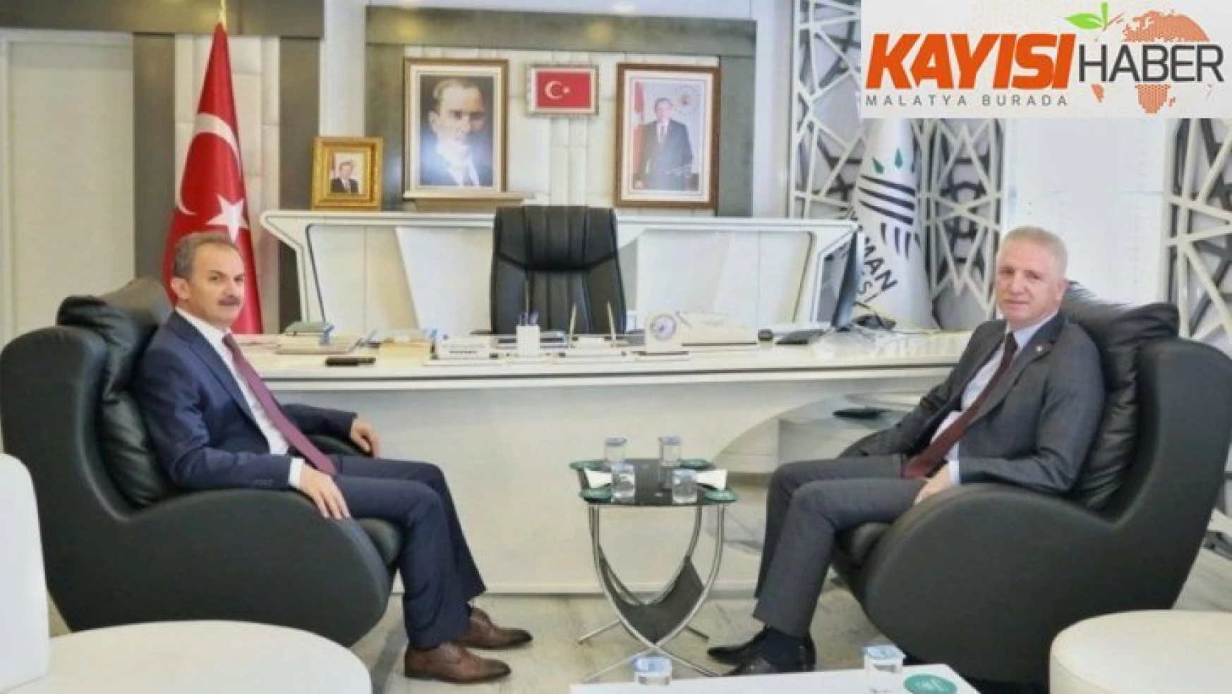 Gaziantep Valisi Gül ve Başkan Şahin'den, Başkan Kılınç'a ziyaret