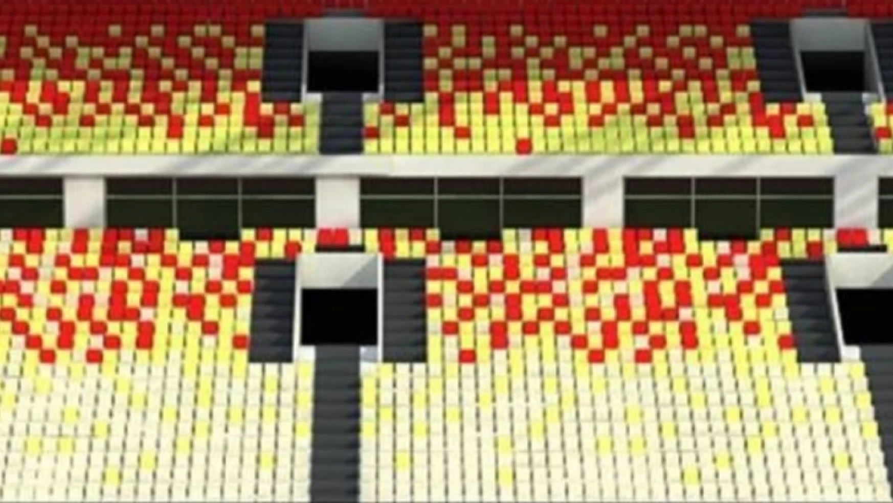 İşte Malatya Arena Stadının koltuk renkleri