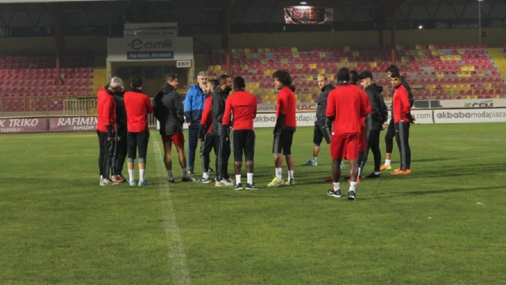 Eskişehirspor maçının hazırlıkları sürüyor