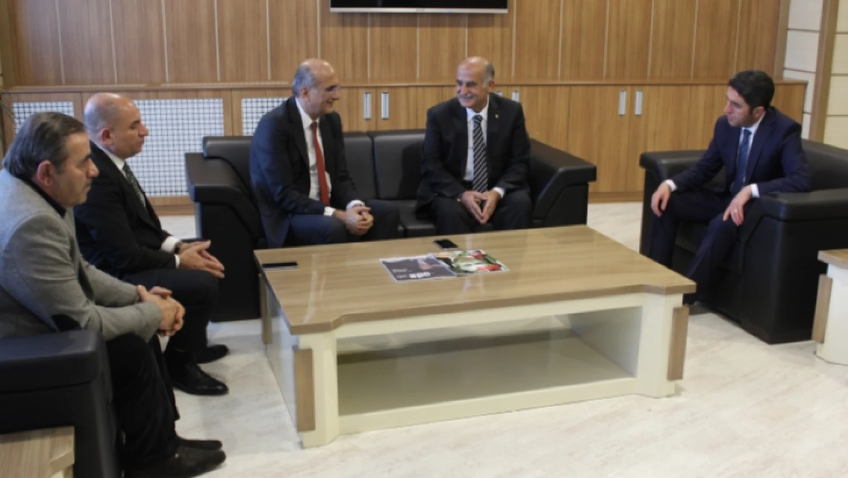 CHP heyetinden TSO Başkanı Erkoç'a ziyaret