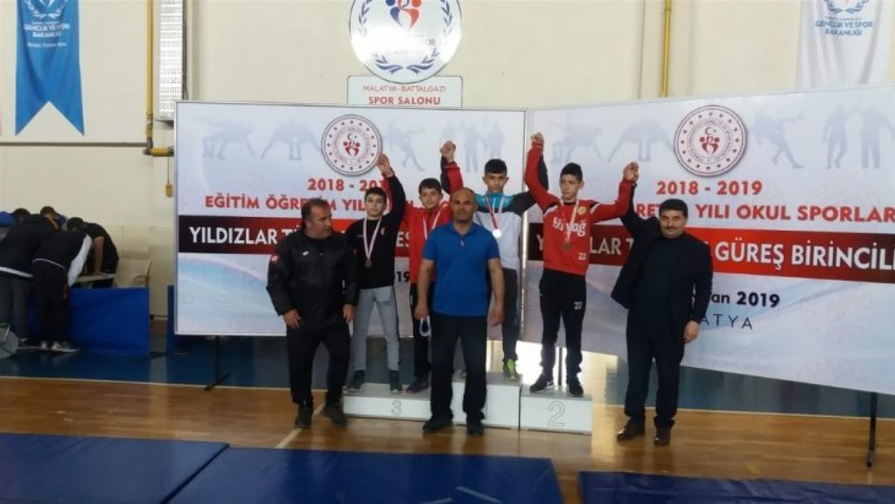 Güreş Türkiye Birinciliği Müsabakaları sona erdi