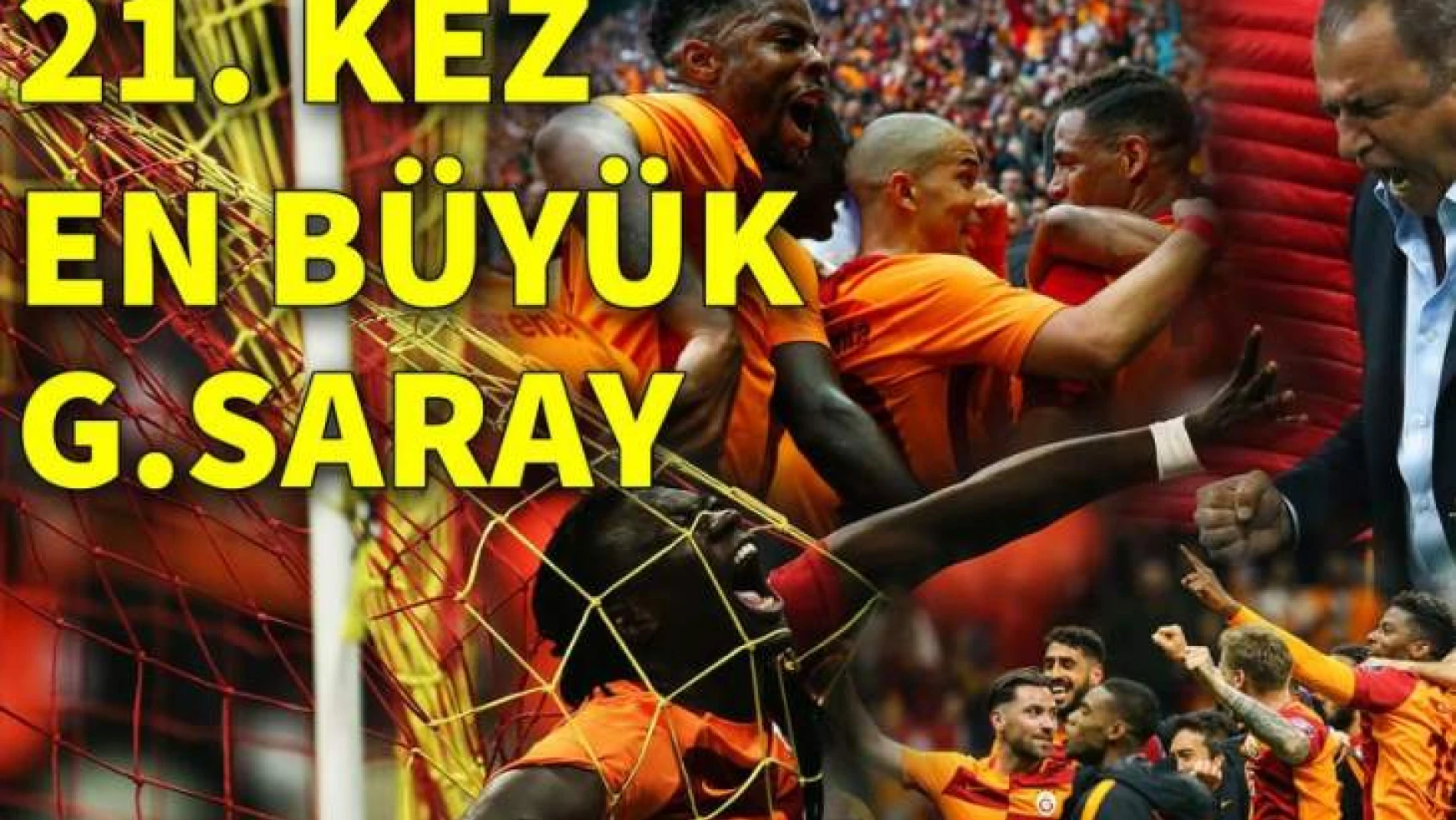 Şampiyon Galatasaray! Göztepe: 0 - Galatasaray: 1