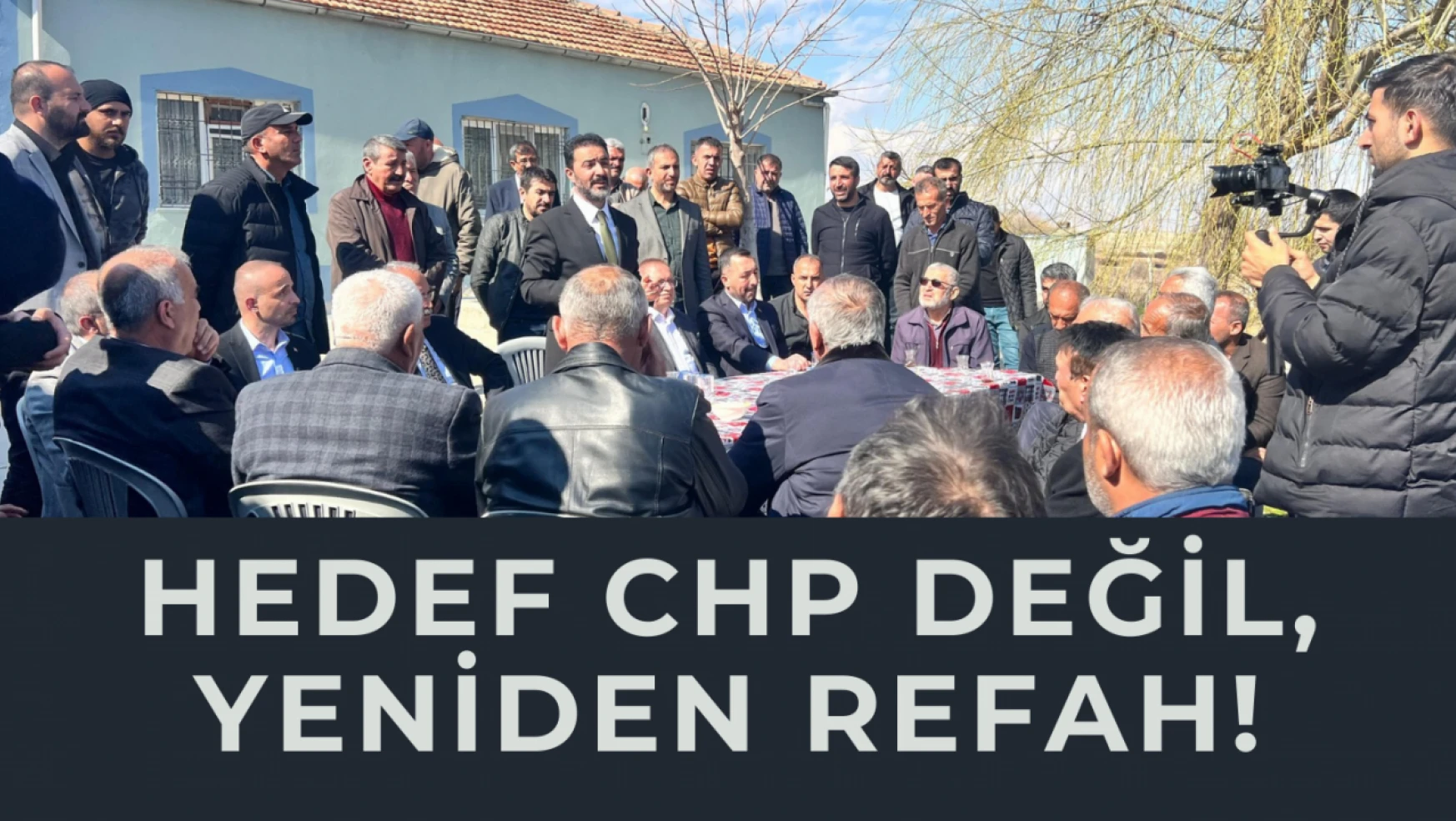 Hedef CHP değil Yeniden Refah Partisi