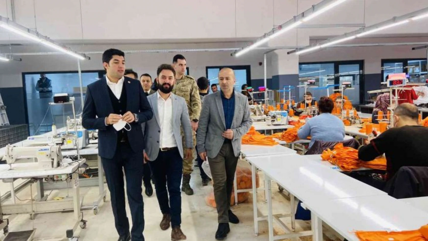 Doğanşehir'de yeni fabrika açıldı