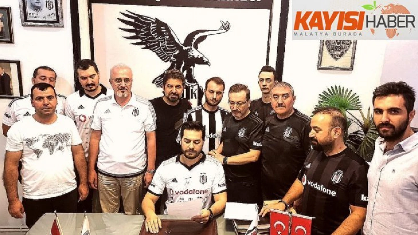 Malatya Beşiktaşlılar Derneği'nden Serdal Adalı'ya destek