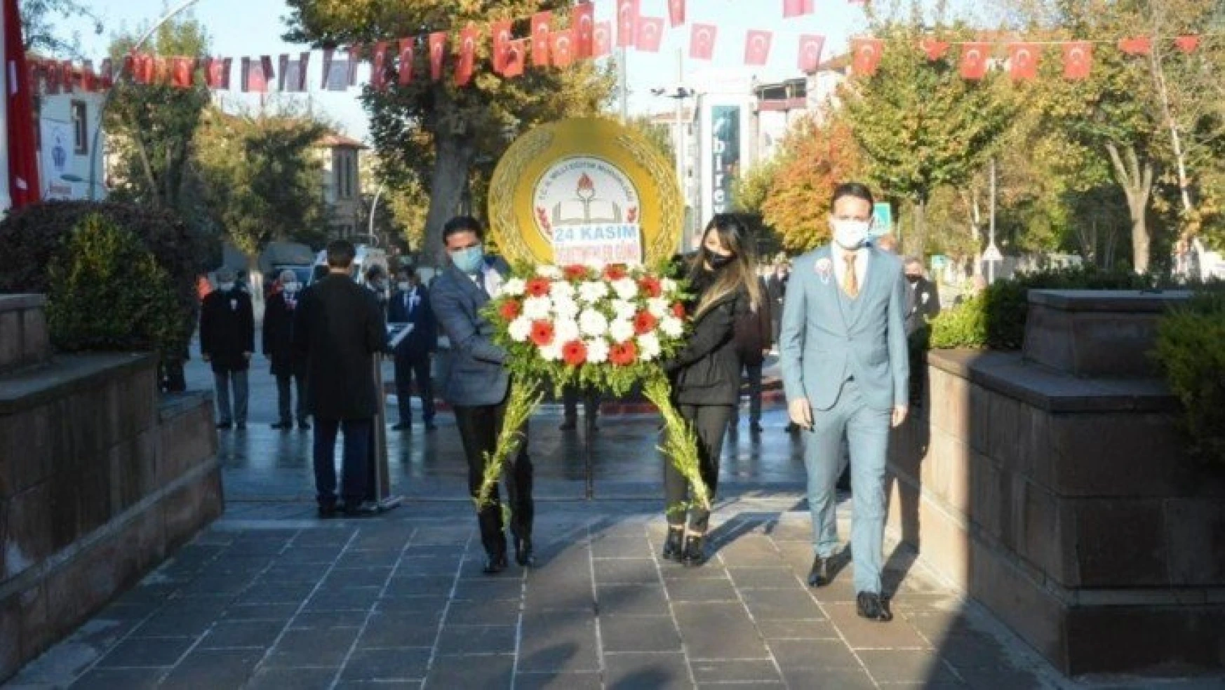 Malatya'da 24 Kasım Öğretmenler Günü kutlamaları