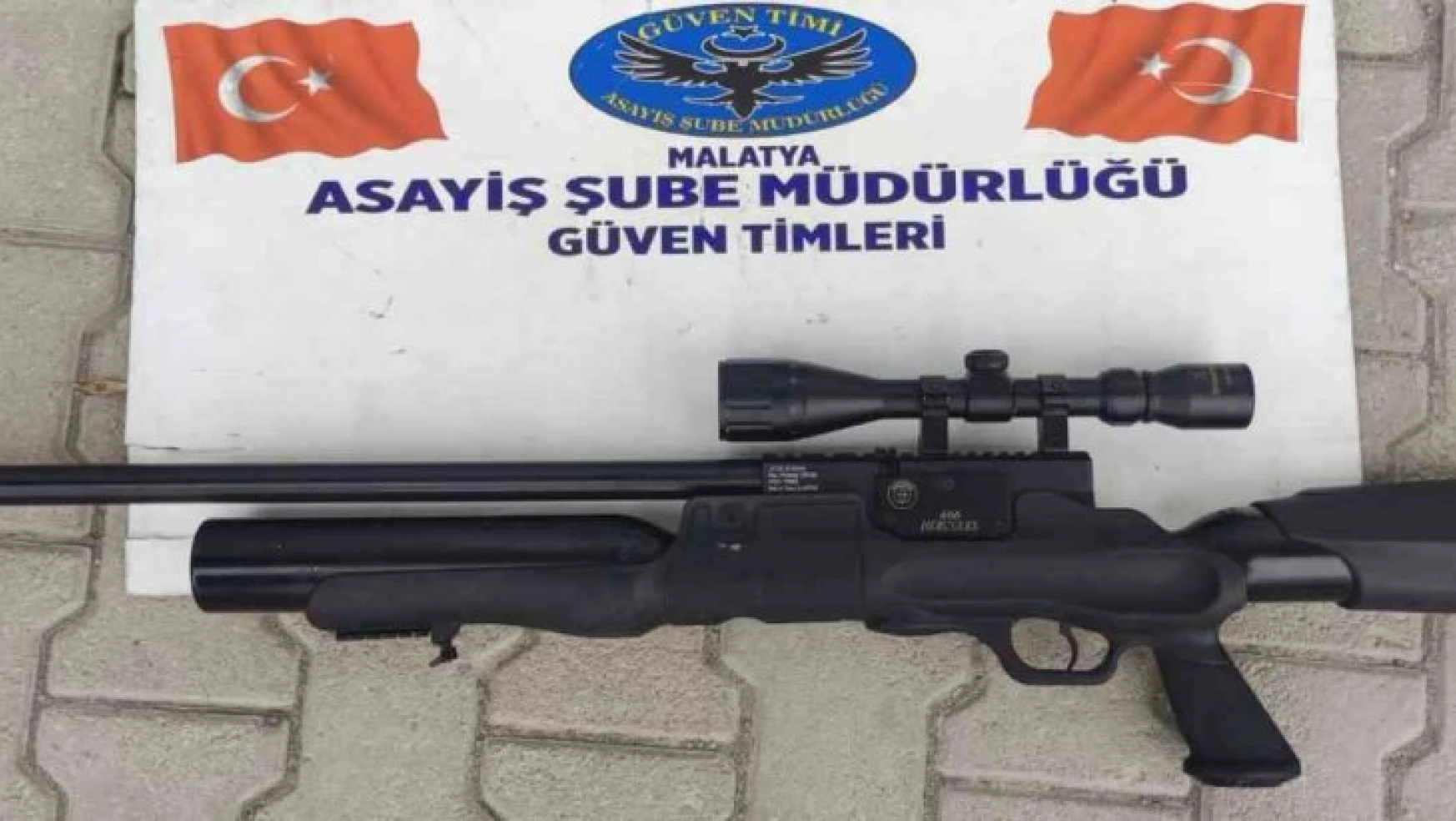 Malatya'da 26 silah ele geçirildi