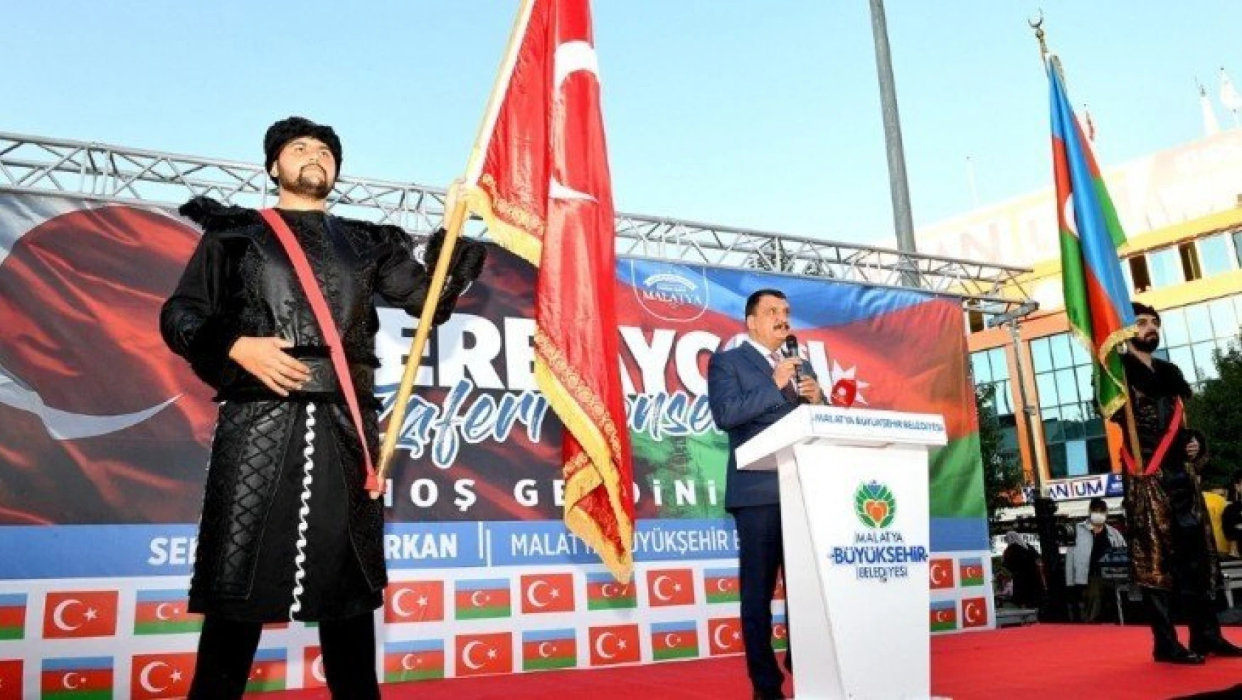 Malatya'da Azerbaycan için zafer konseri düzenledi