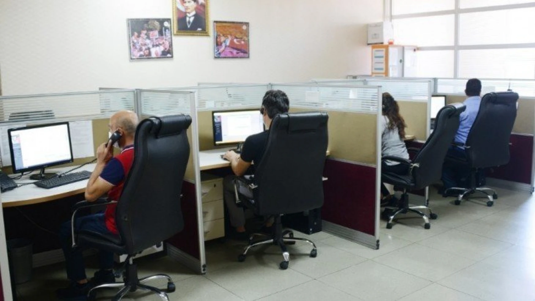 Malatya'da Çağrı Merkezine 22 bin 264 başvuru yapıldı