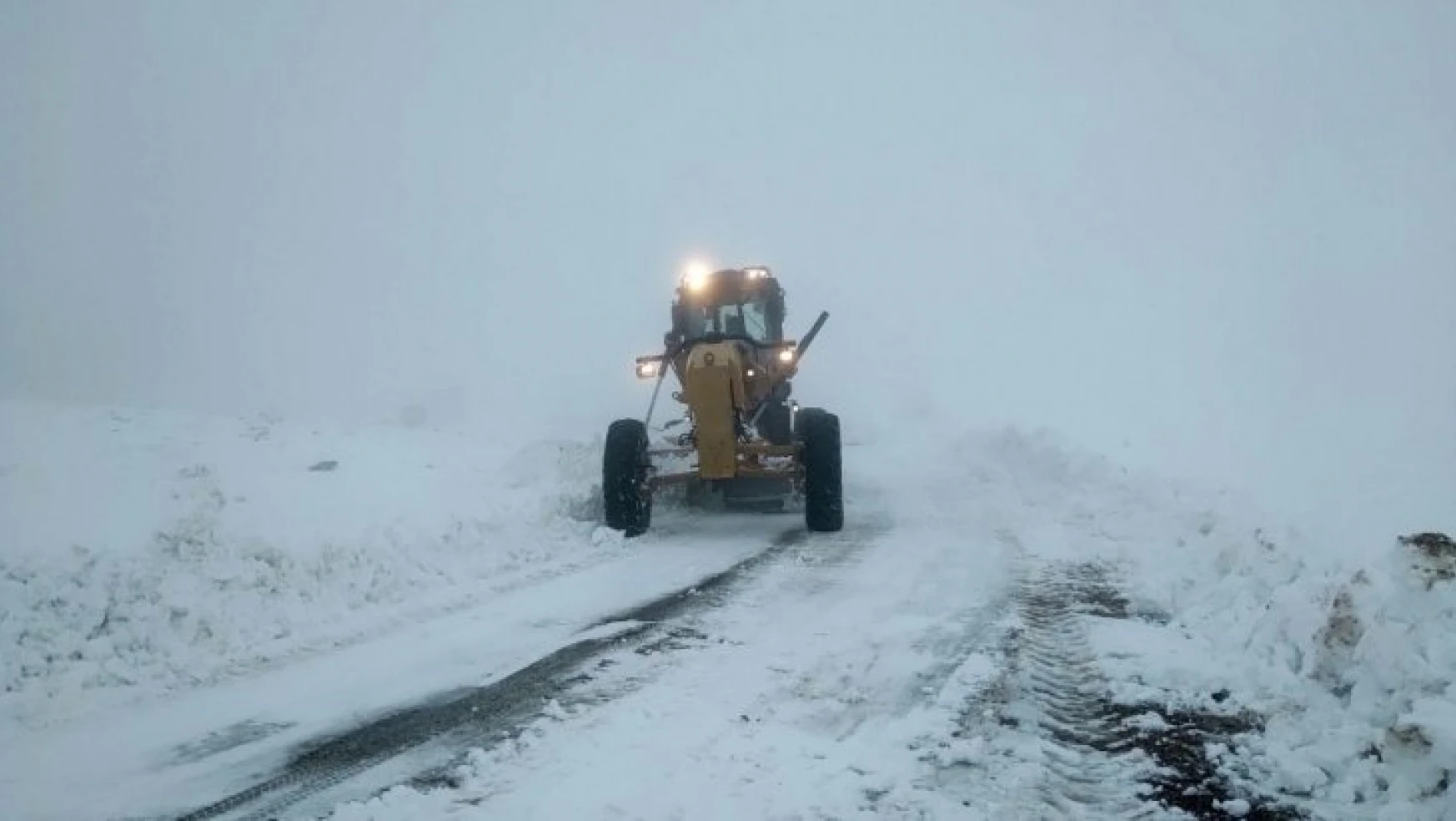 Malatya'da kar nedeniyle 51 kırsal mahalleye ulaşılamıyor