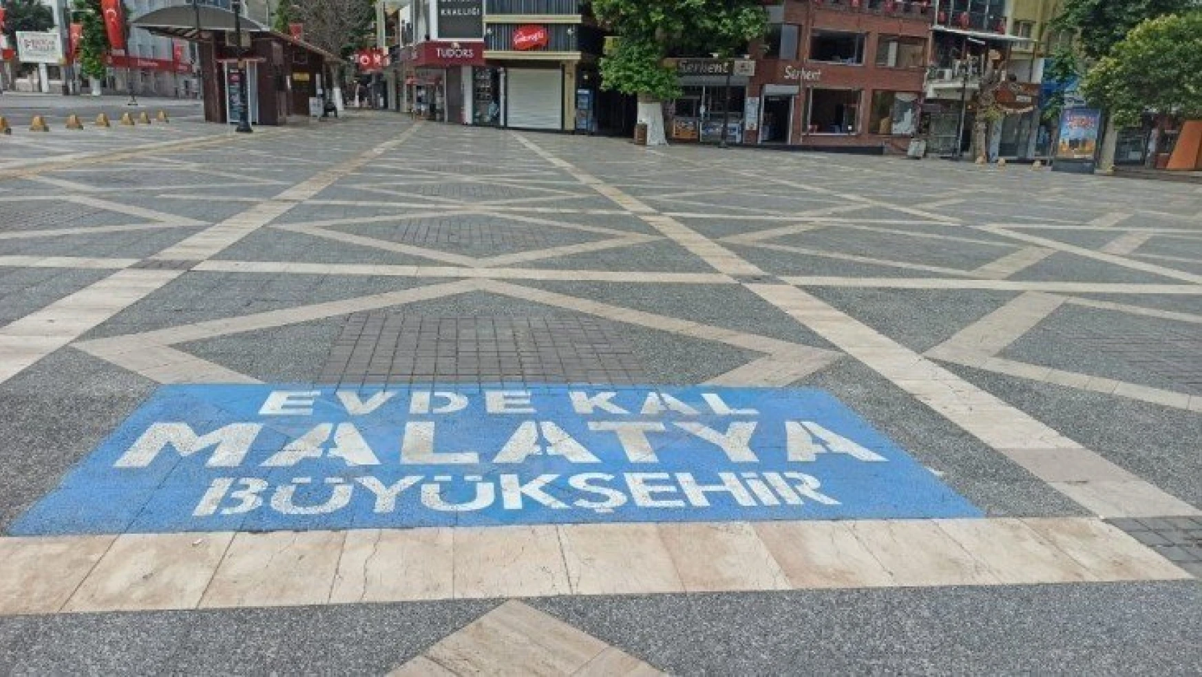 Malatya'da LGS kısıtlamasında sokaklar boş kaldı