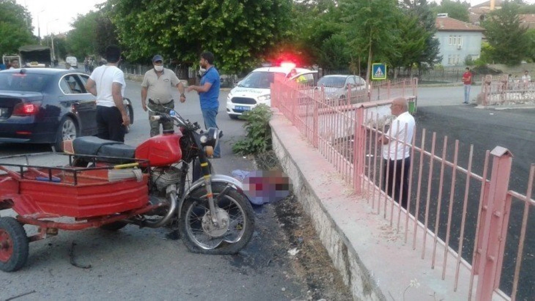 Malatya'da motosiklet kazası: 1 ağır yaralı