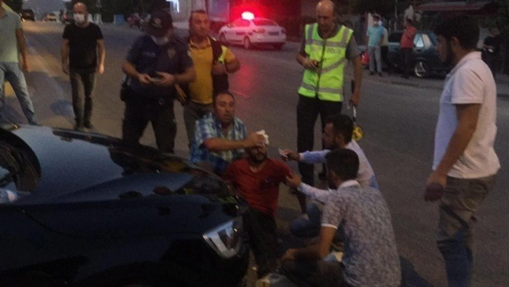Malatya'da otomobil ile motosiklet çarpıştı: 1 yaralı