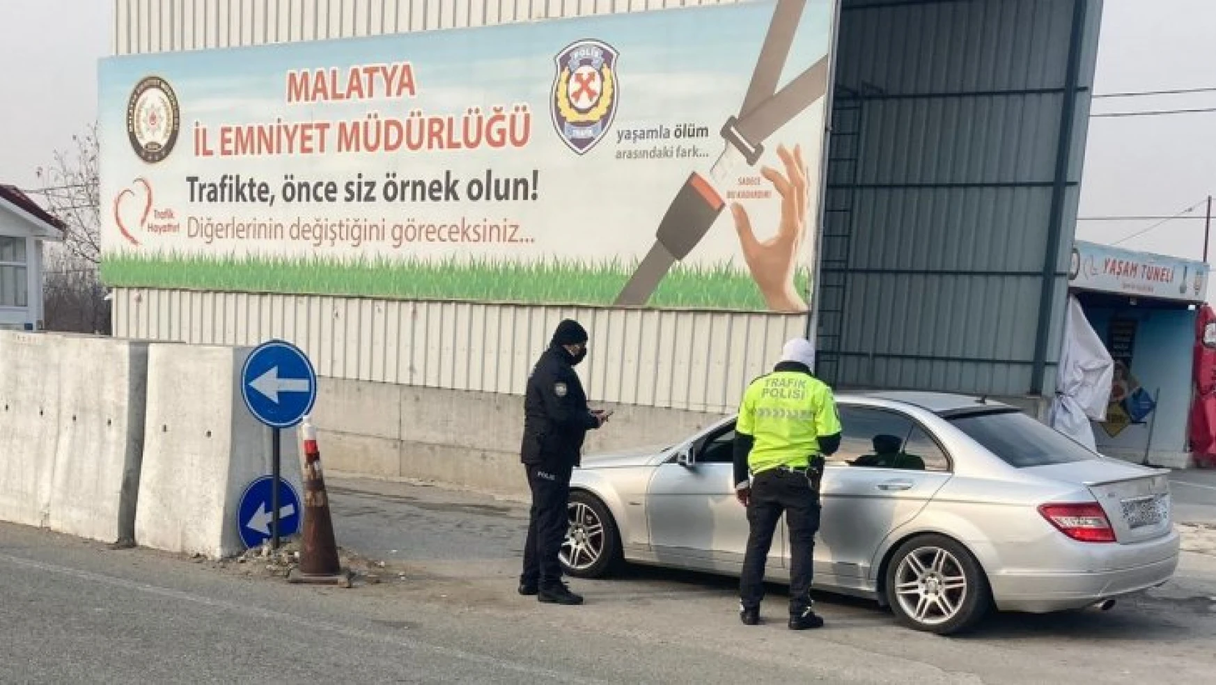 Malatya'da polisten yılbaşı alarmı