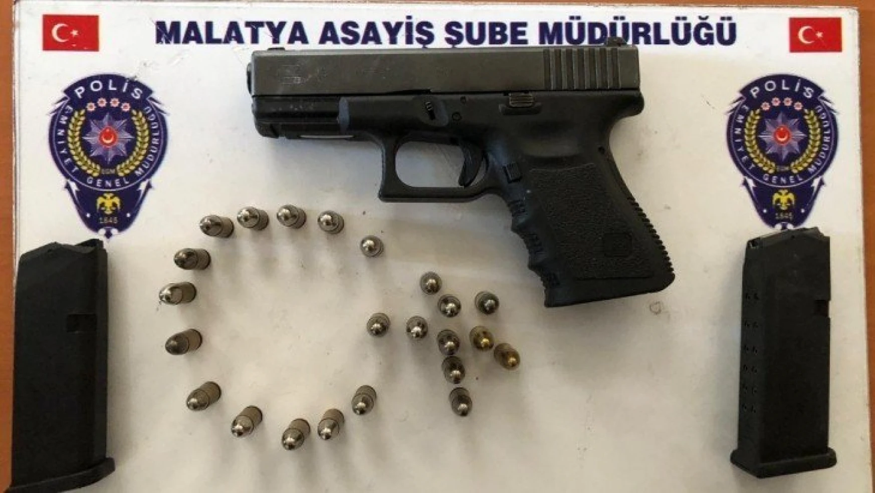 Malatya'da ruhsatsız silah taşıyan 5 kişi gözaltında