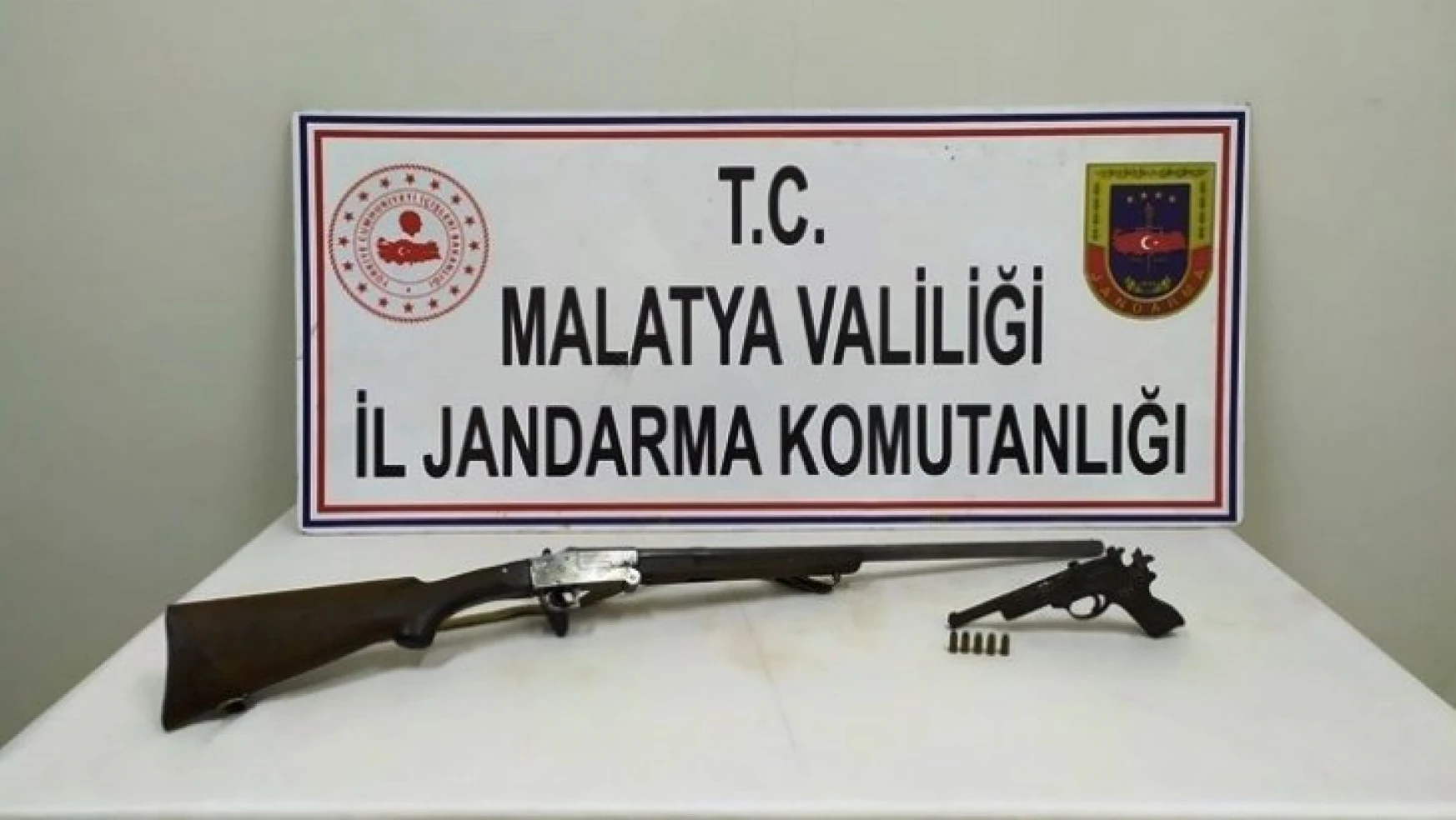 Malatya'da silah kaçakçılığı