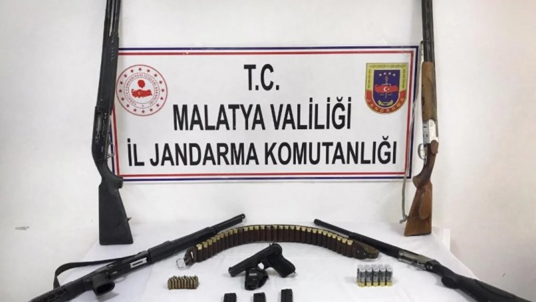 Malatya'da silah operasyonu
