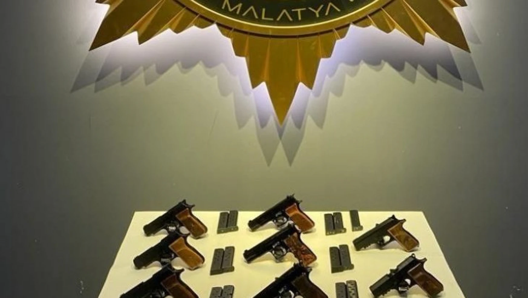 Malatya'da silah ticaretine 2 gözaltı