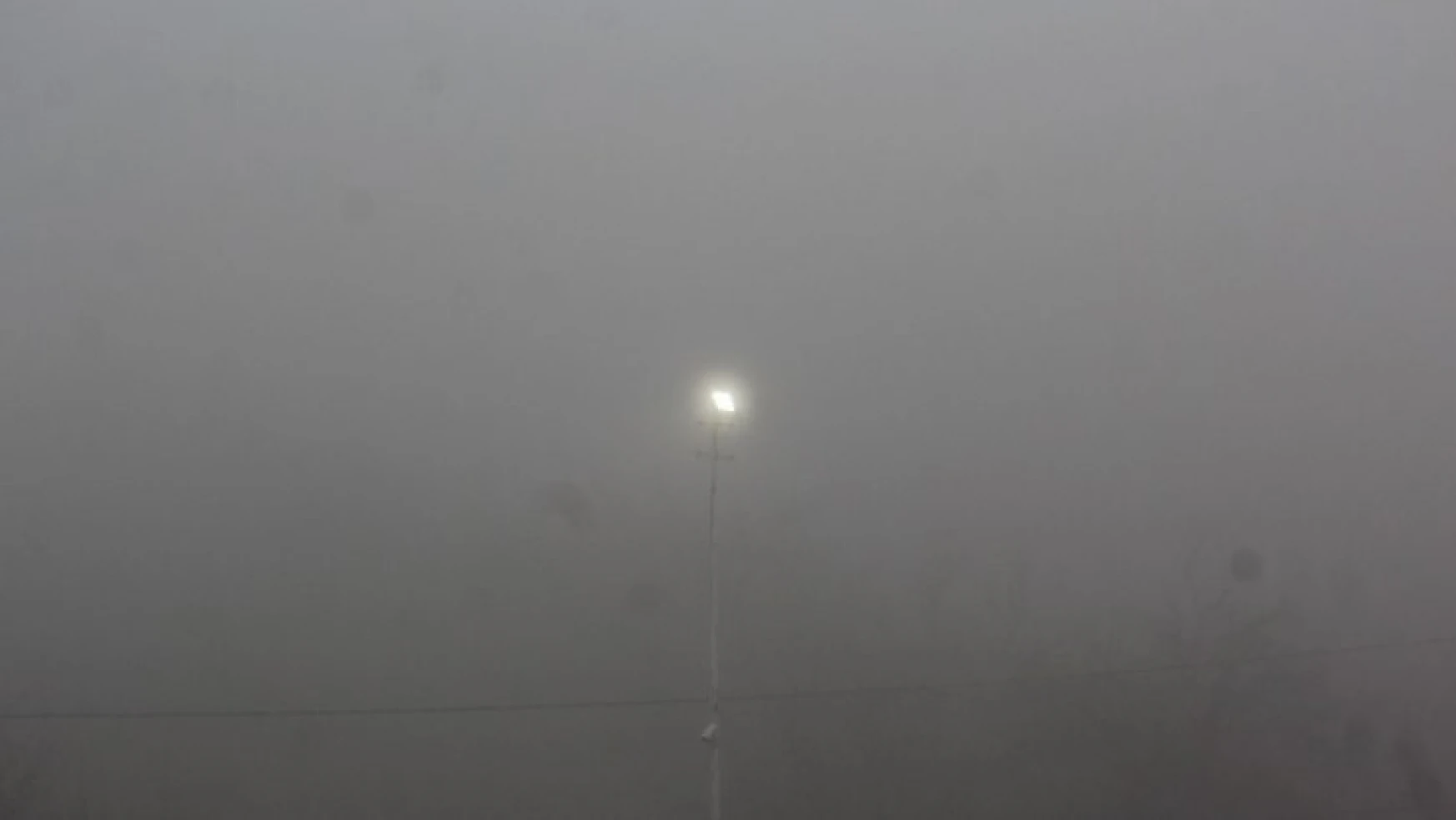 Malatya'da sis etkili oluyor