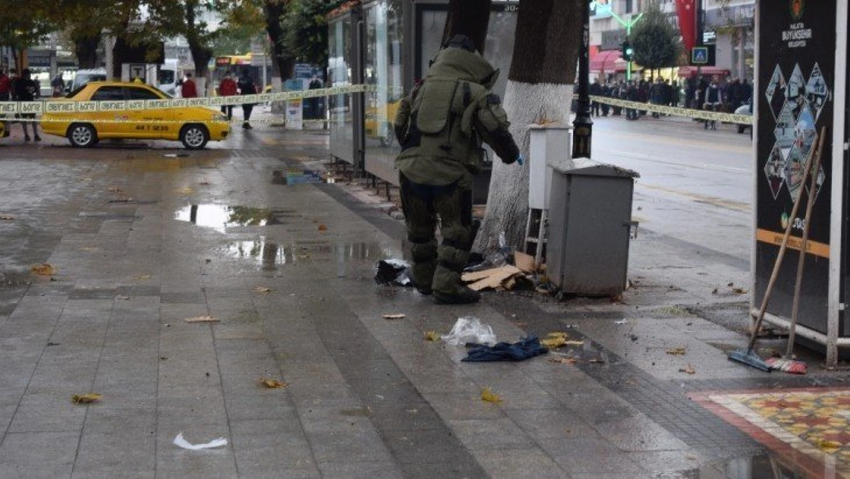 Malatya'da bomba paniği