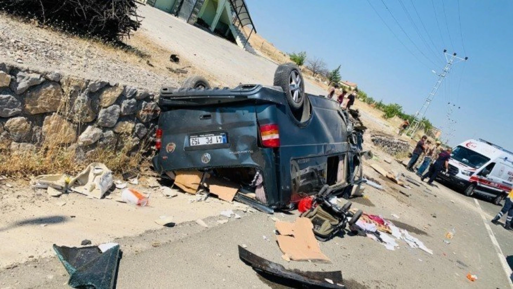 Kale'de trafik kazası: 1 ölü, 4 yaralı