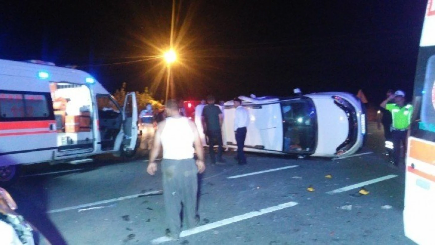 Malatya'da trafik kazası: 8 yaralı