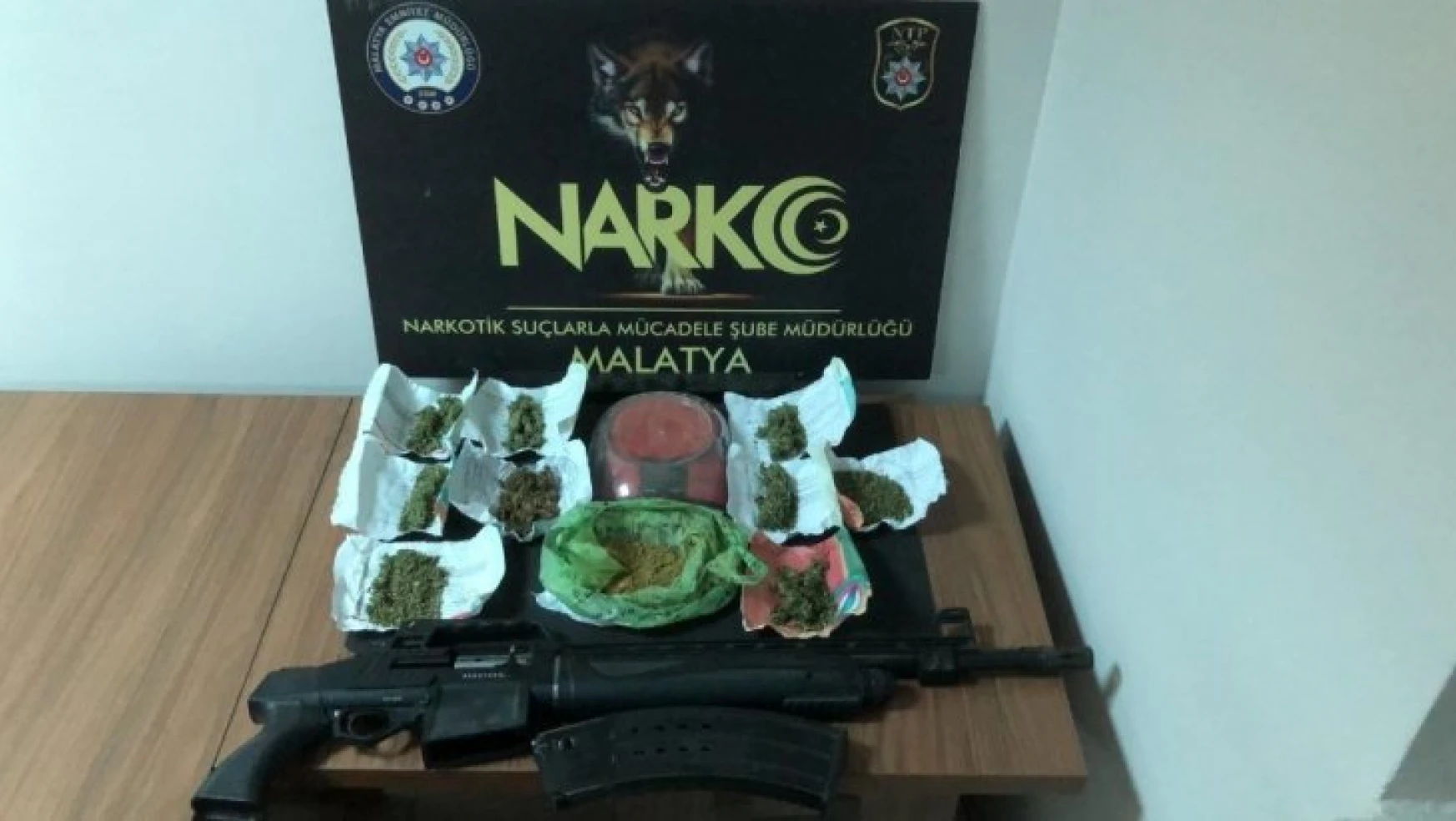 Malatya'da uyuşturucu operasyonu: 2 gözaltı