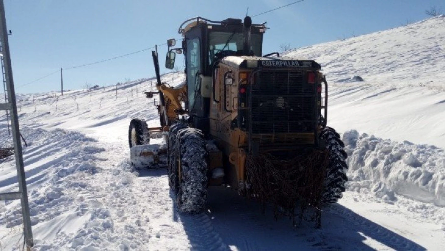 Malatya'daki yollar kardan temizlendi