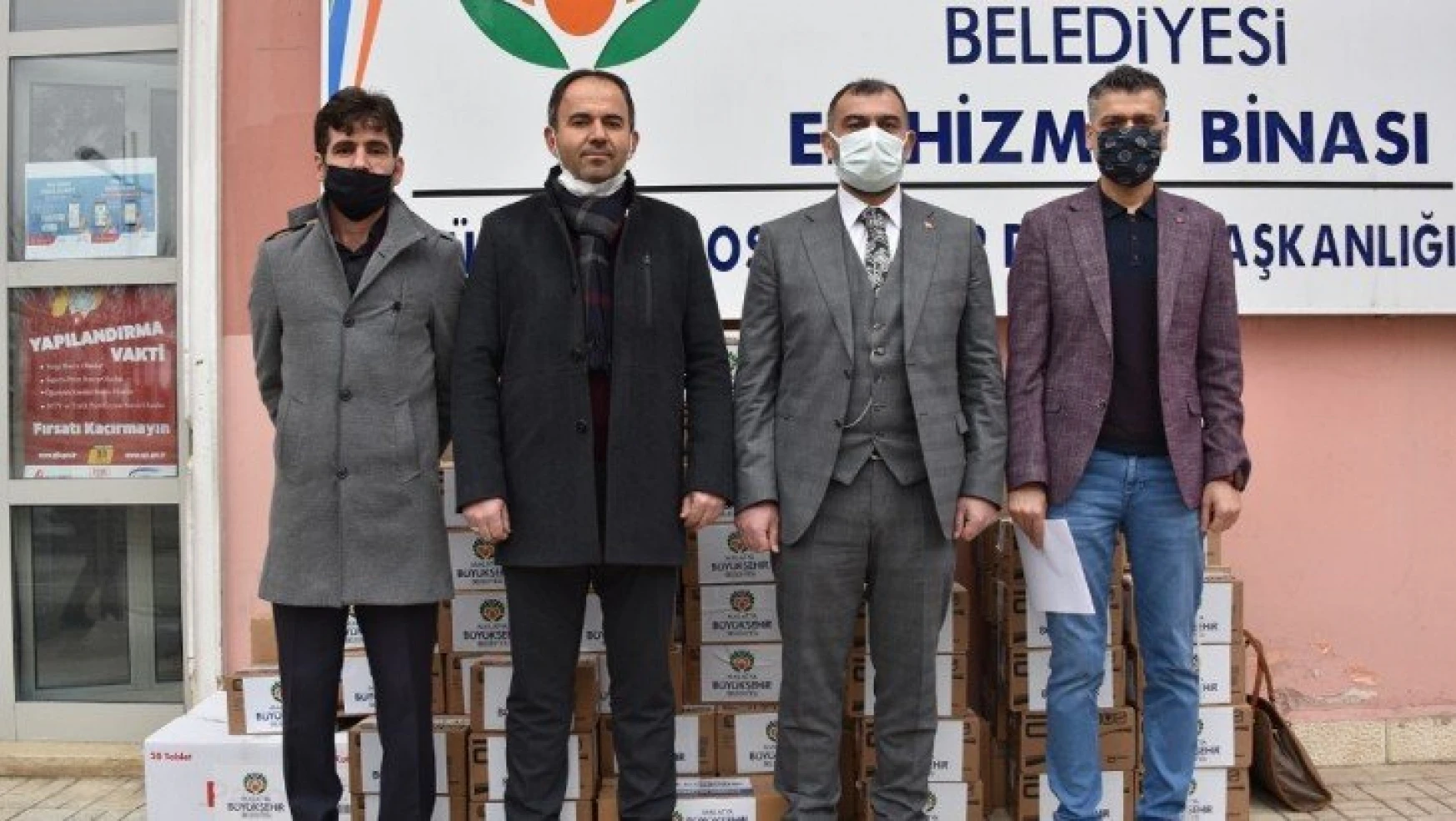Malatya'dan Bayır Bucak Türkmenleri'ne 120 bin TL'lik destek