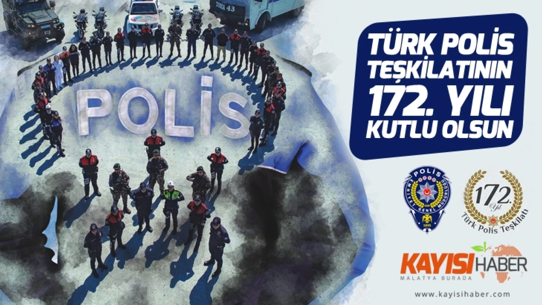 Türk Polis Teşkilatının 172. Yılı Malatya'da kutlandı