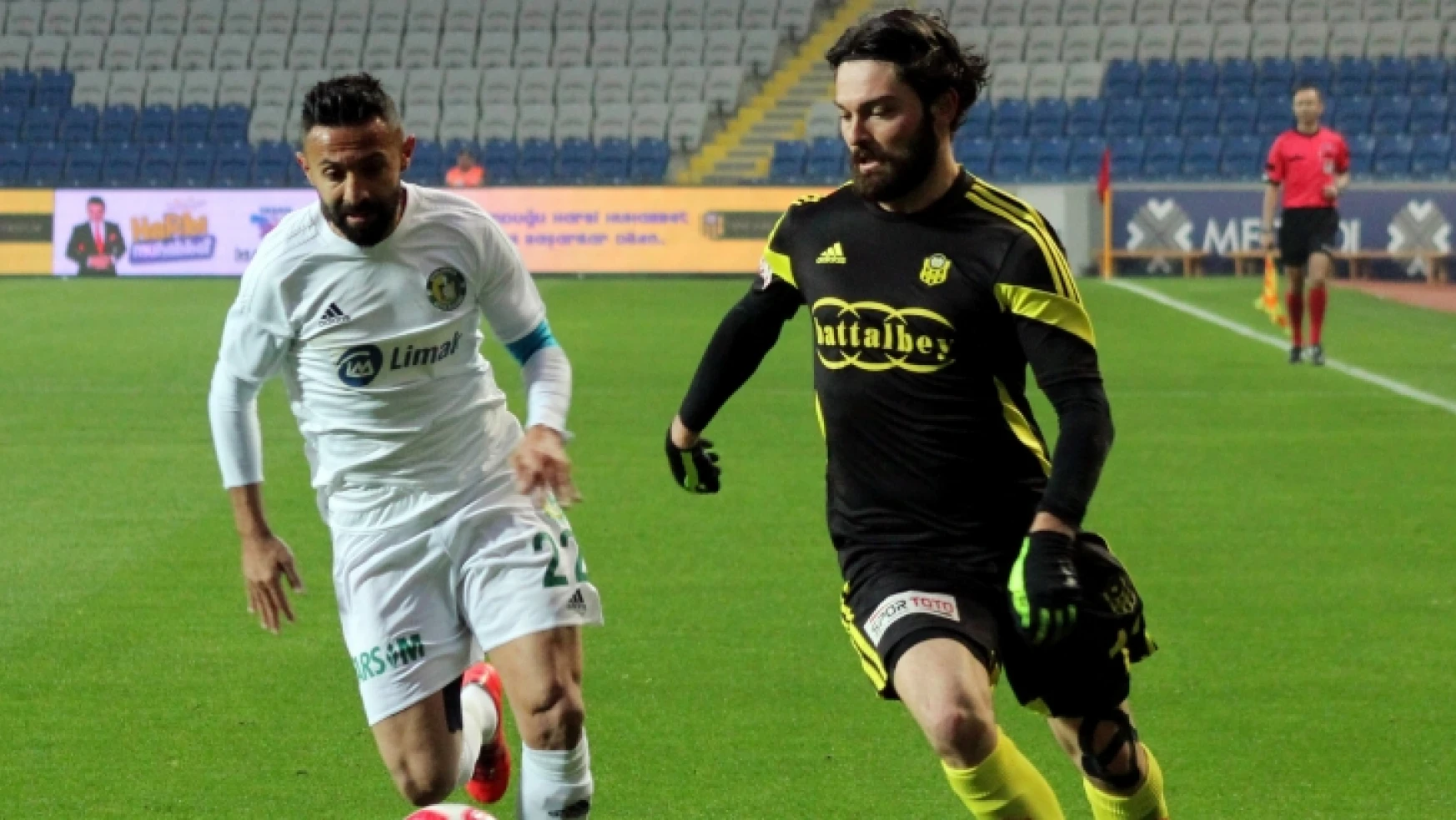 Eren Tozlu atıyor Evkur Yeni Malatyaspor kazanıyor