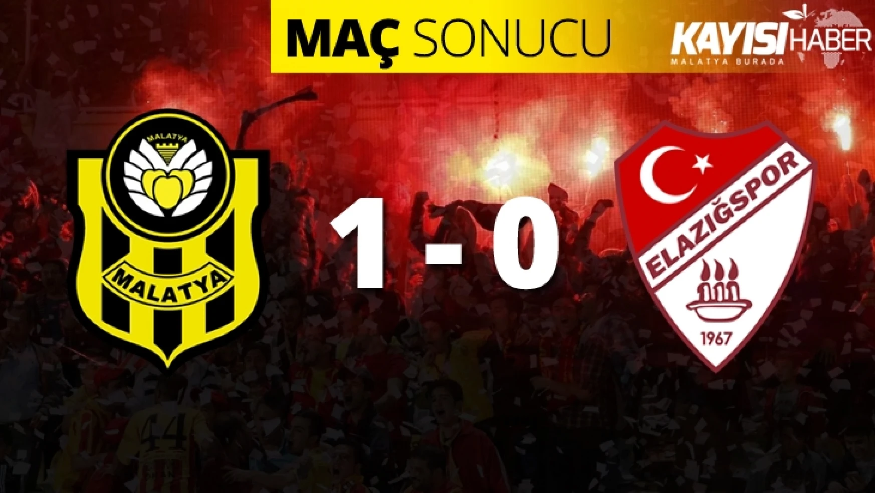 Evkur Yeni Malatyaspor 1 - 0 Elazığspor