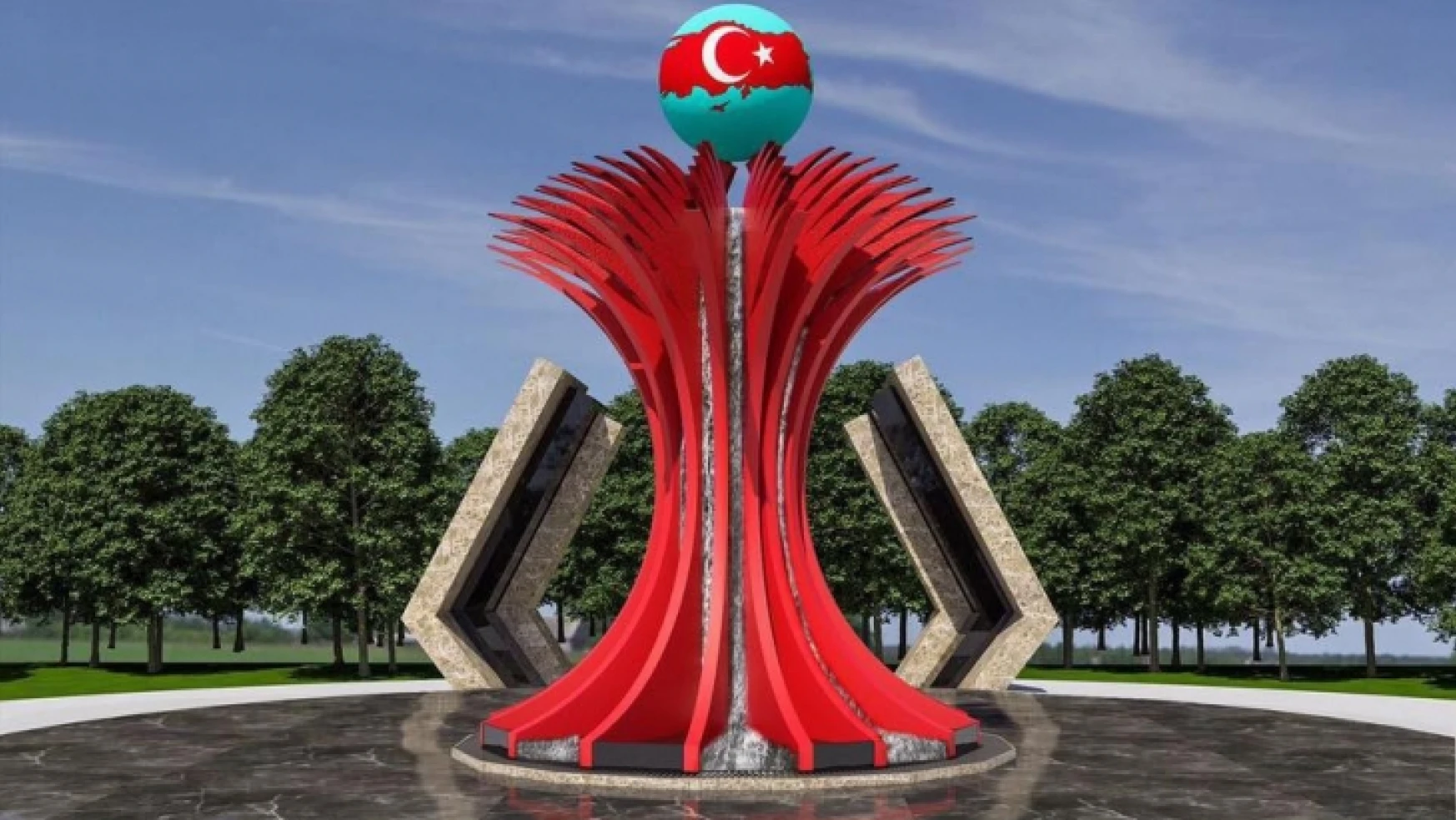 Malatya'ya 15 Temmuz şehitleri anıtı