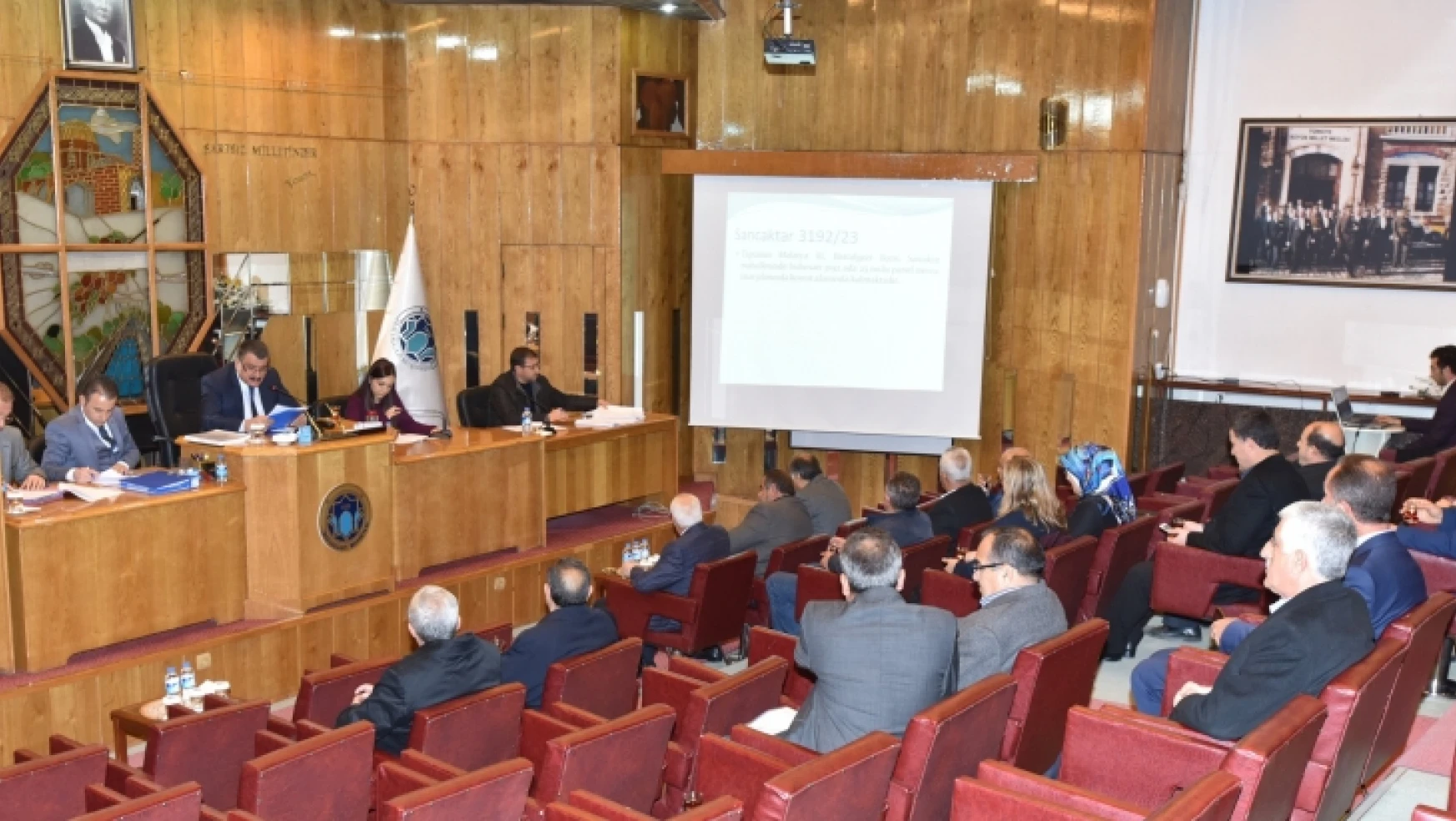 Battalgazi belediye meclisi yılın son toplantısını yaptı