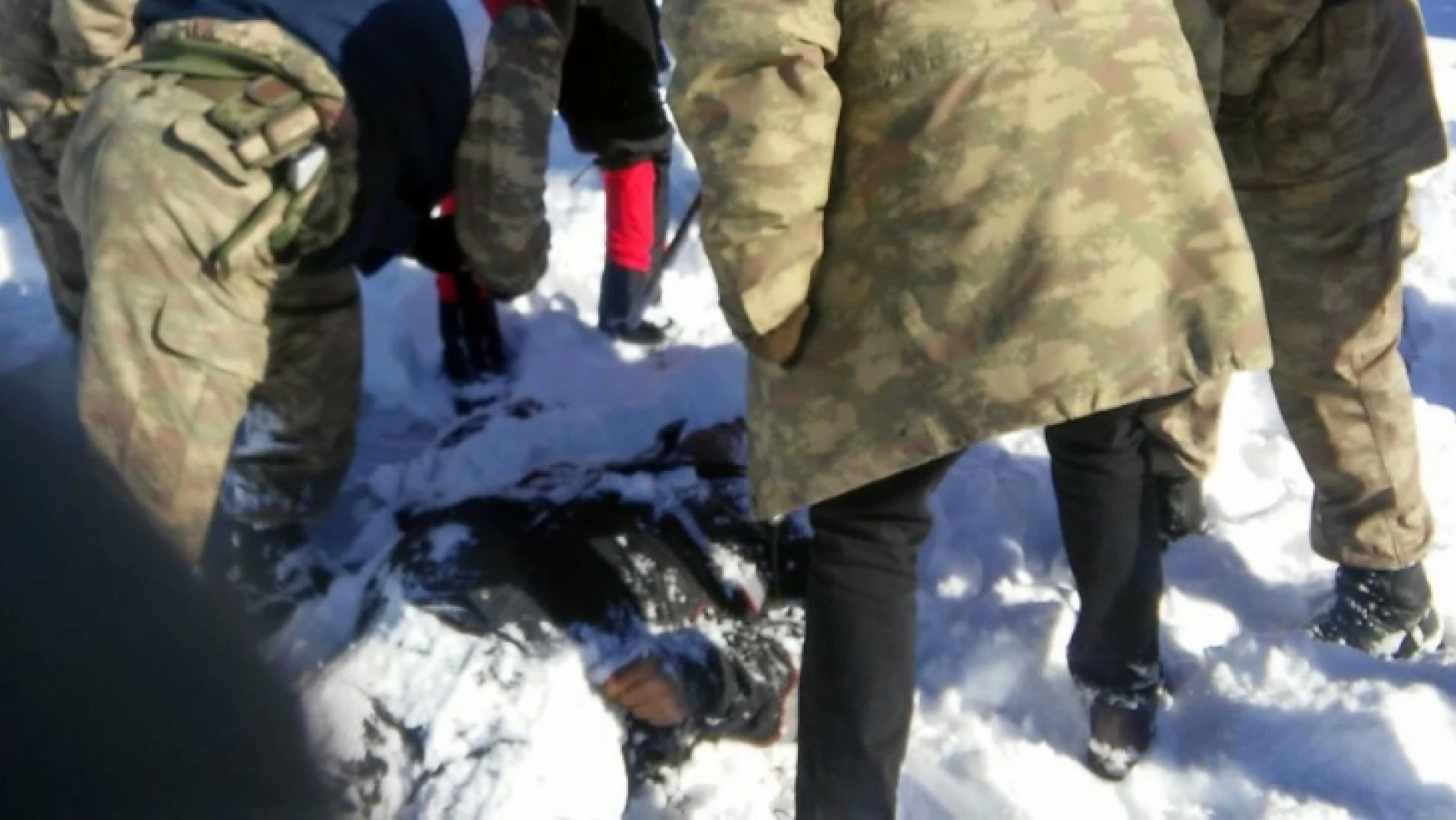 Doğanşehir'de ava giden kişi donarak öldü