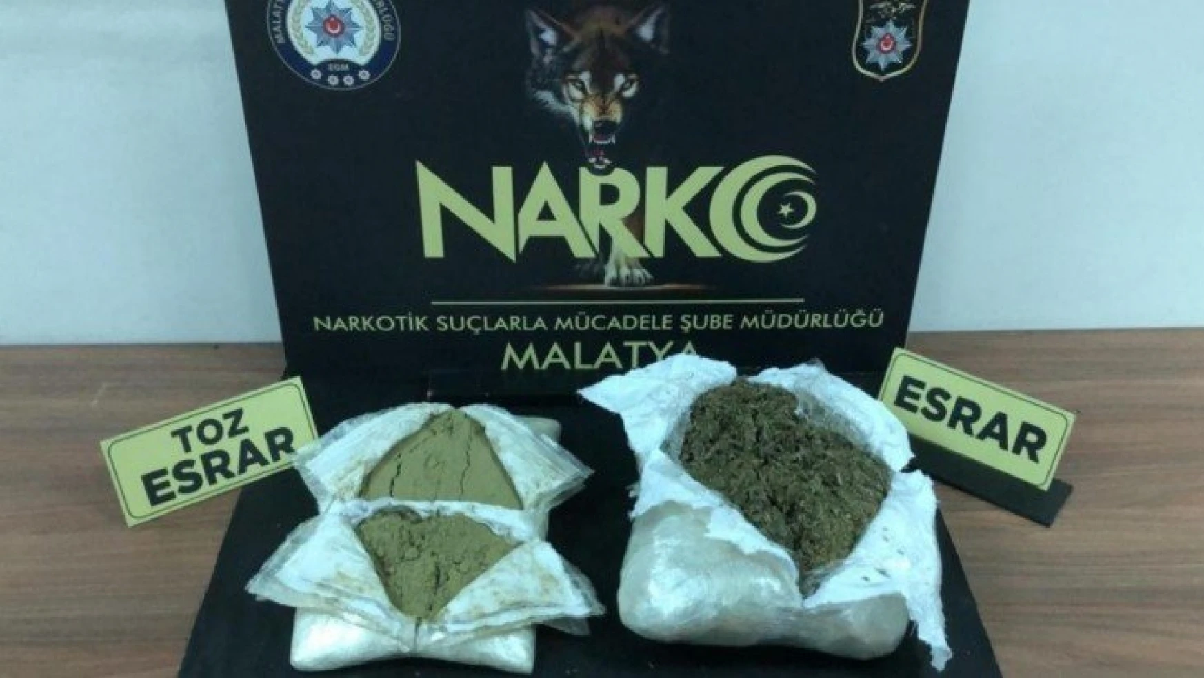 Malatya polisinden uyuşturucu tacirlerine darbe üstüne darbe