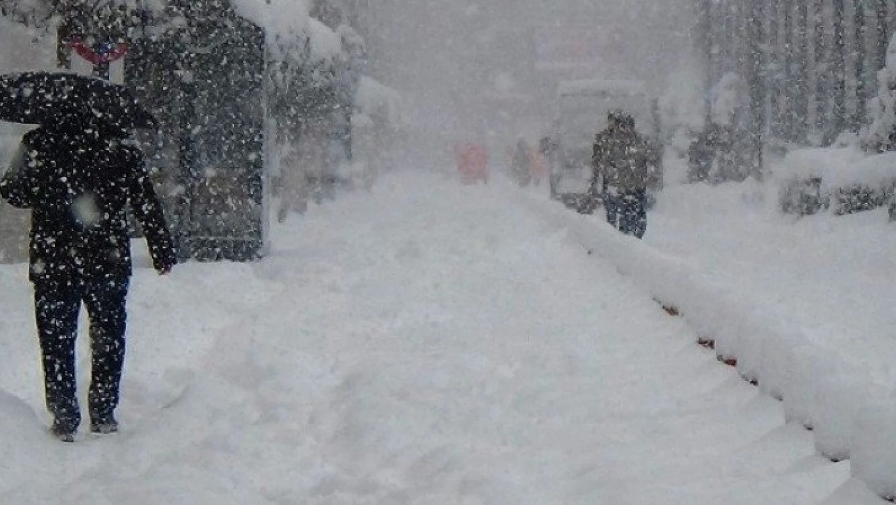 Malatya'ya yoğun kar uyarısı