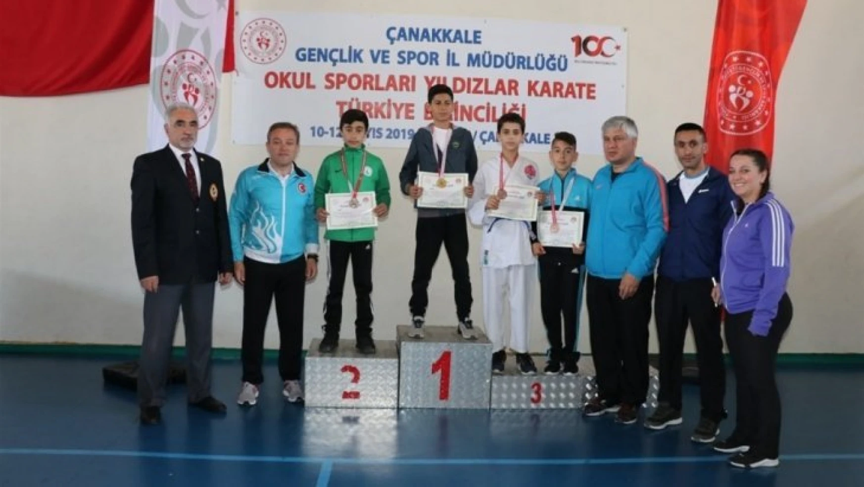 Malatyalı karateciler Türkiye üçüncüsü oldu