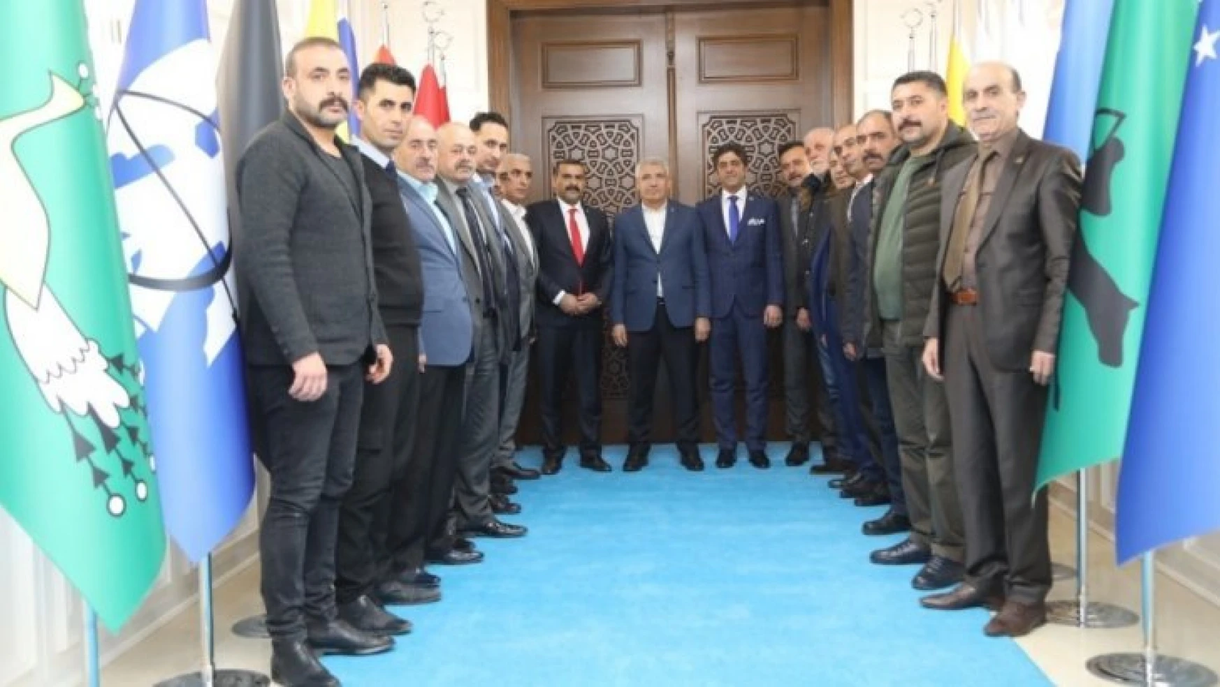 MHP' den Başkan Güder'e ziyaret