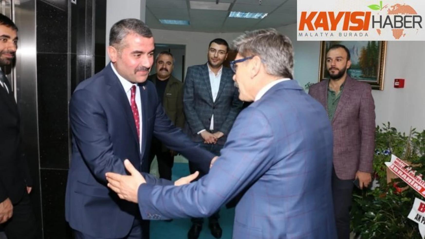MHP'den Emniyet Müdürü Ercan Dağdeviren'e ziyaret