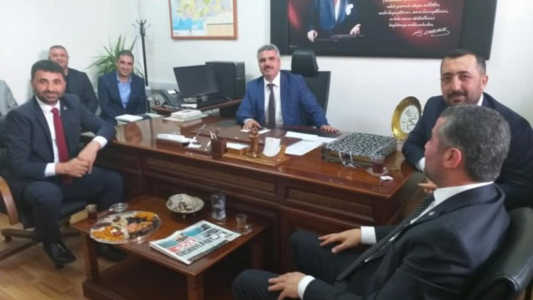 MHP İl Başkanı Avşar'dan hayırlı olsun ziyareti