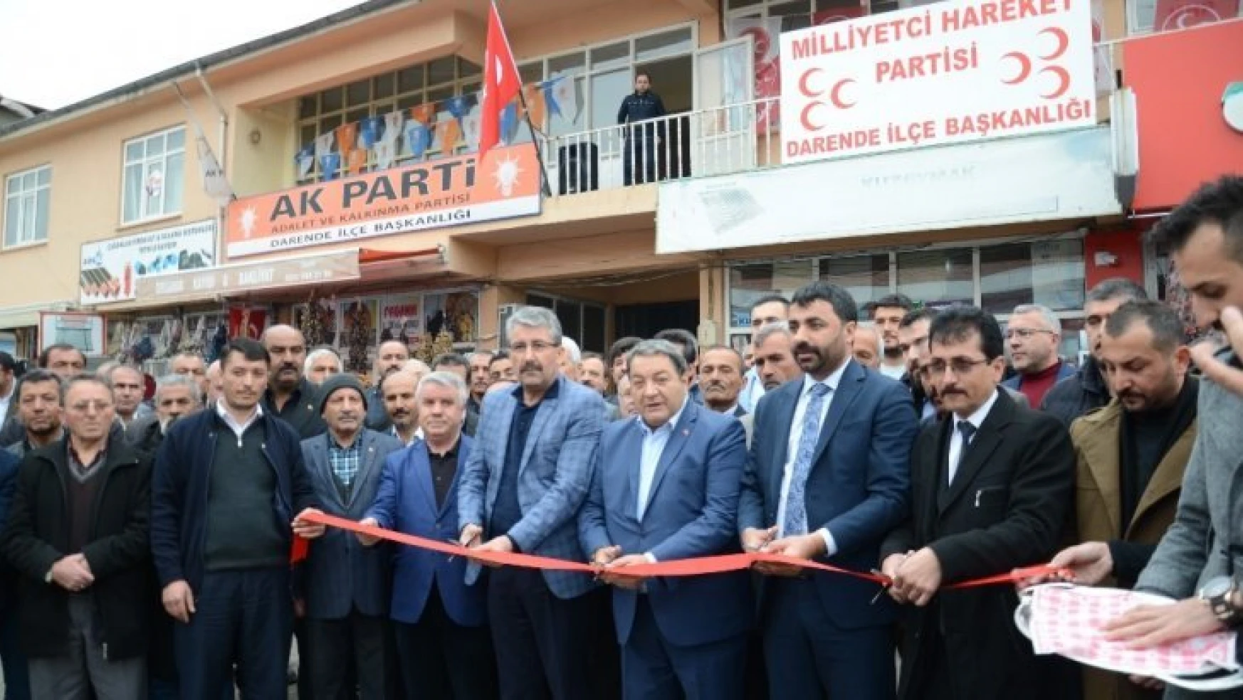 Milletvekili Fendoğlu, Darende'de ilçe binasının açılışına katıldı