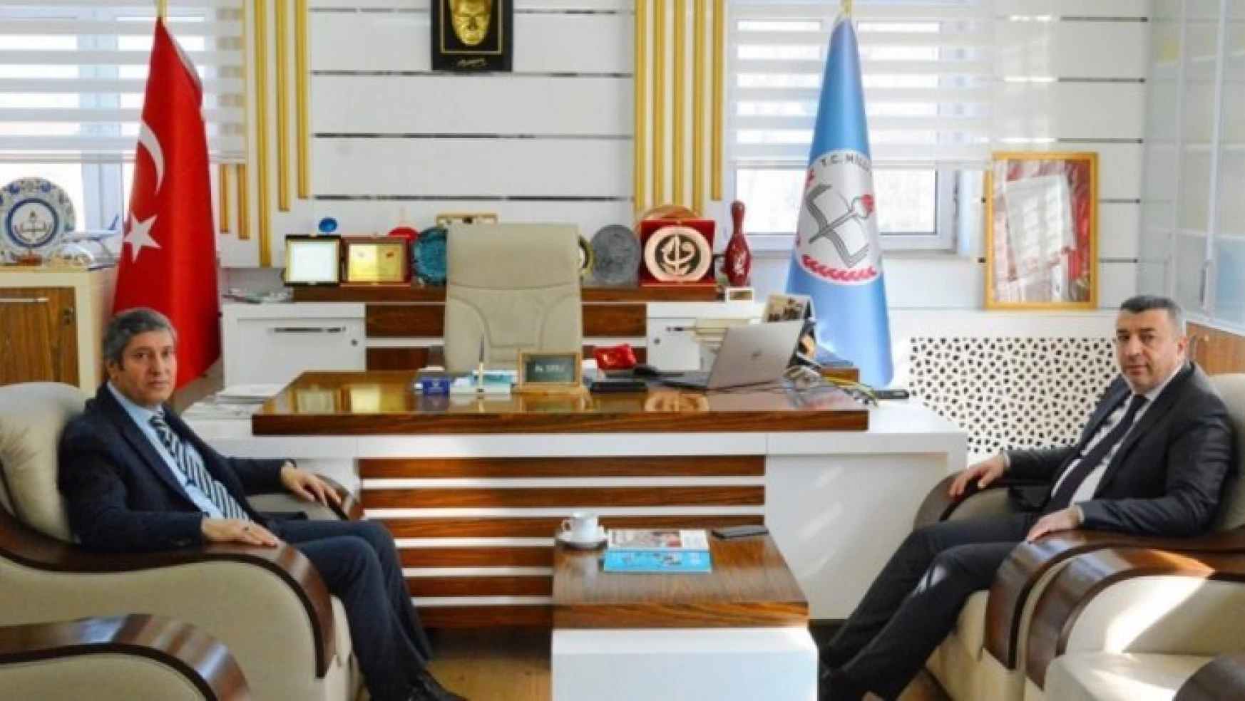 MTB Başkanı Özcan'dan Müdür Tatlı'ya ziyaret